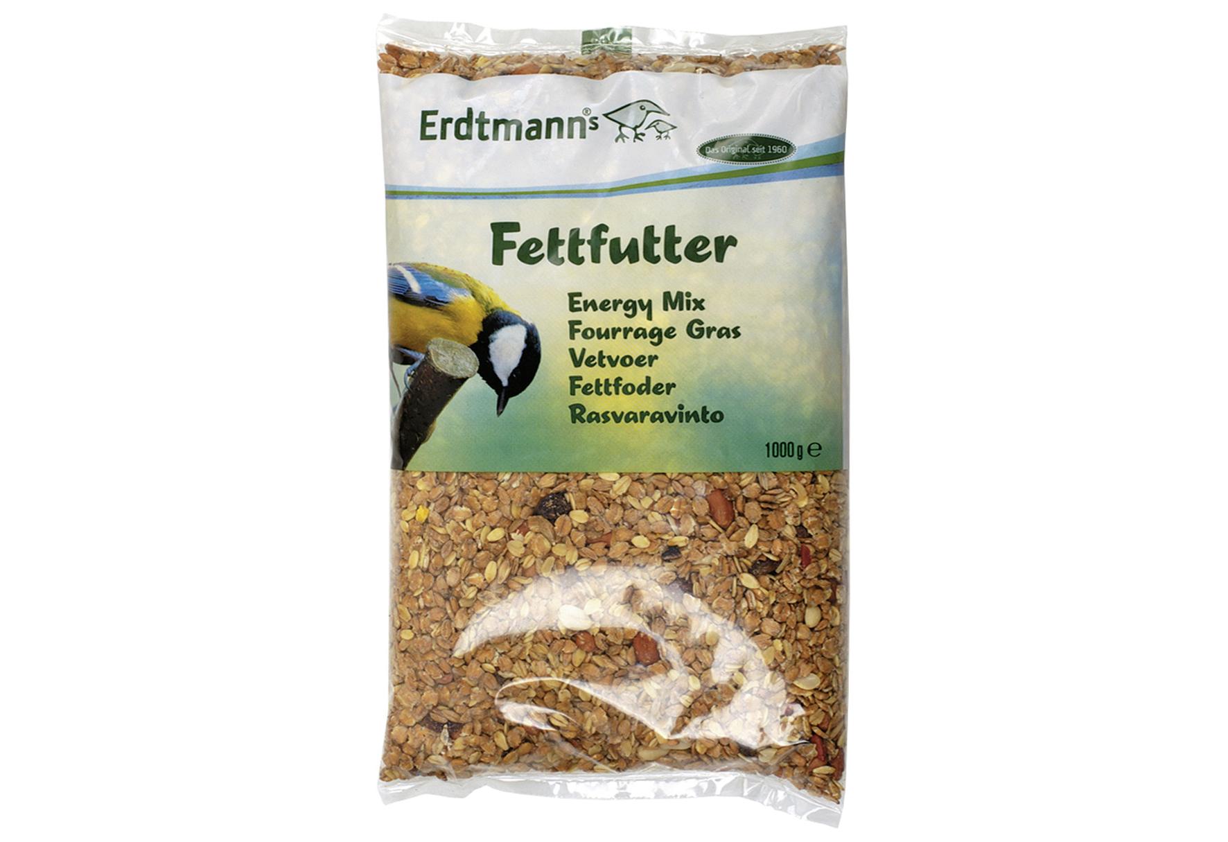 Erdtmann Vogelfutter/Fettfutter 1000 g