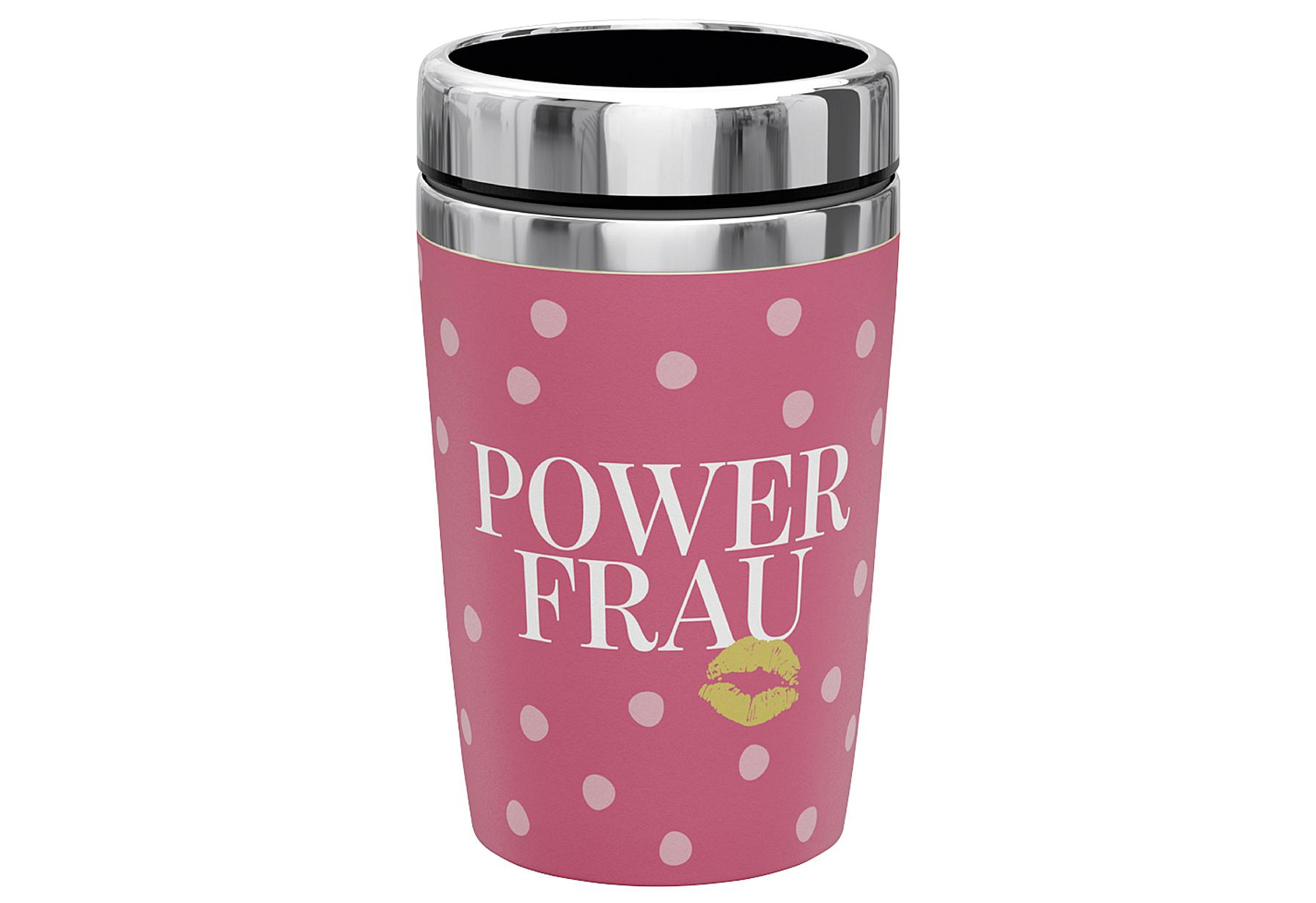 la vida Thermobecher to go "Geschenk für Dich - Powerfrau