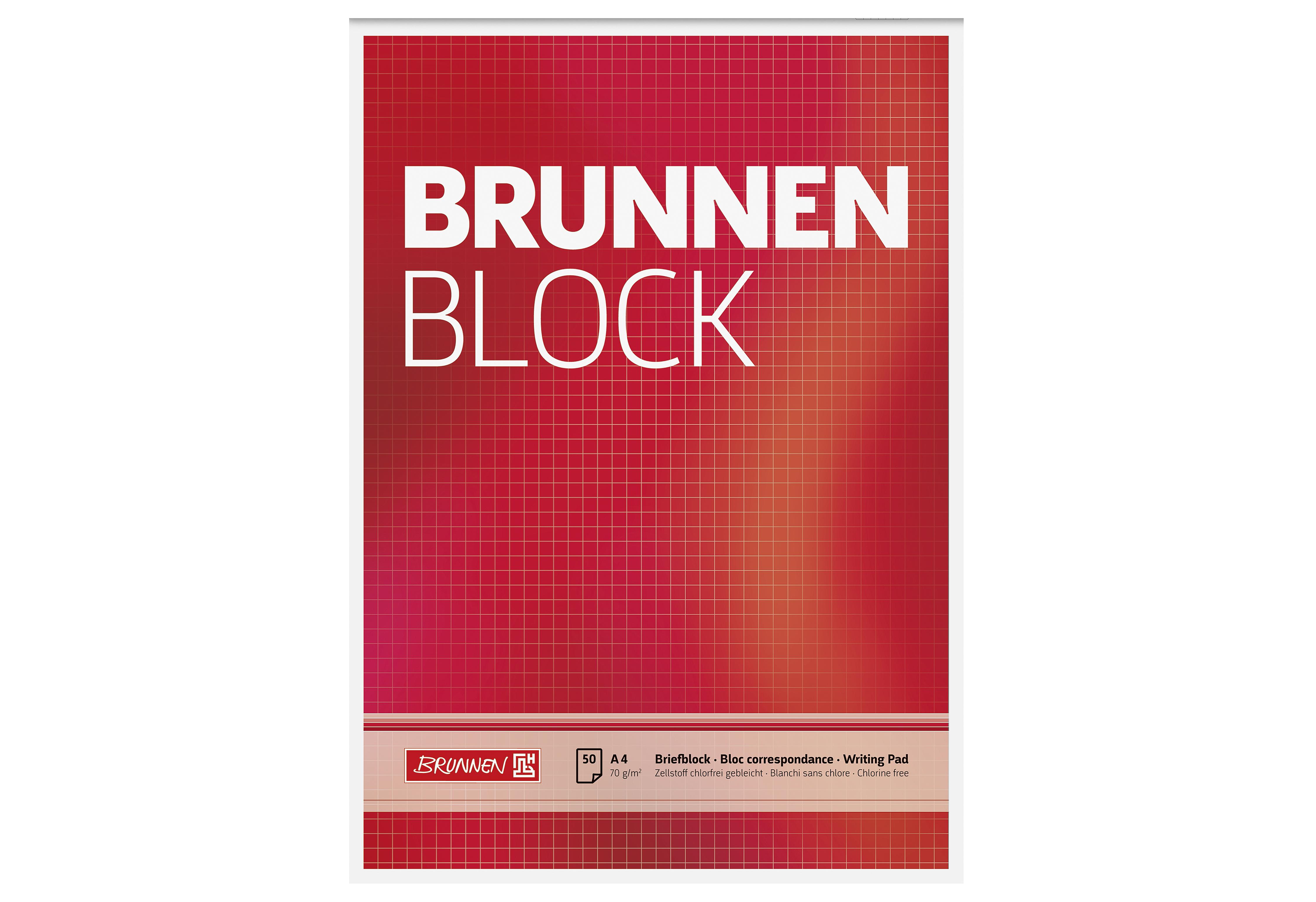 Brunnen Briefblock