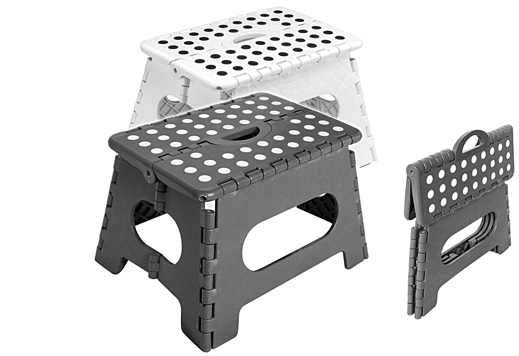 HI Klapptritt faltbar 31x22x22cm farbig sortiert