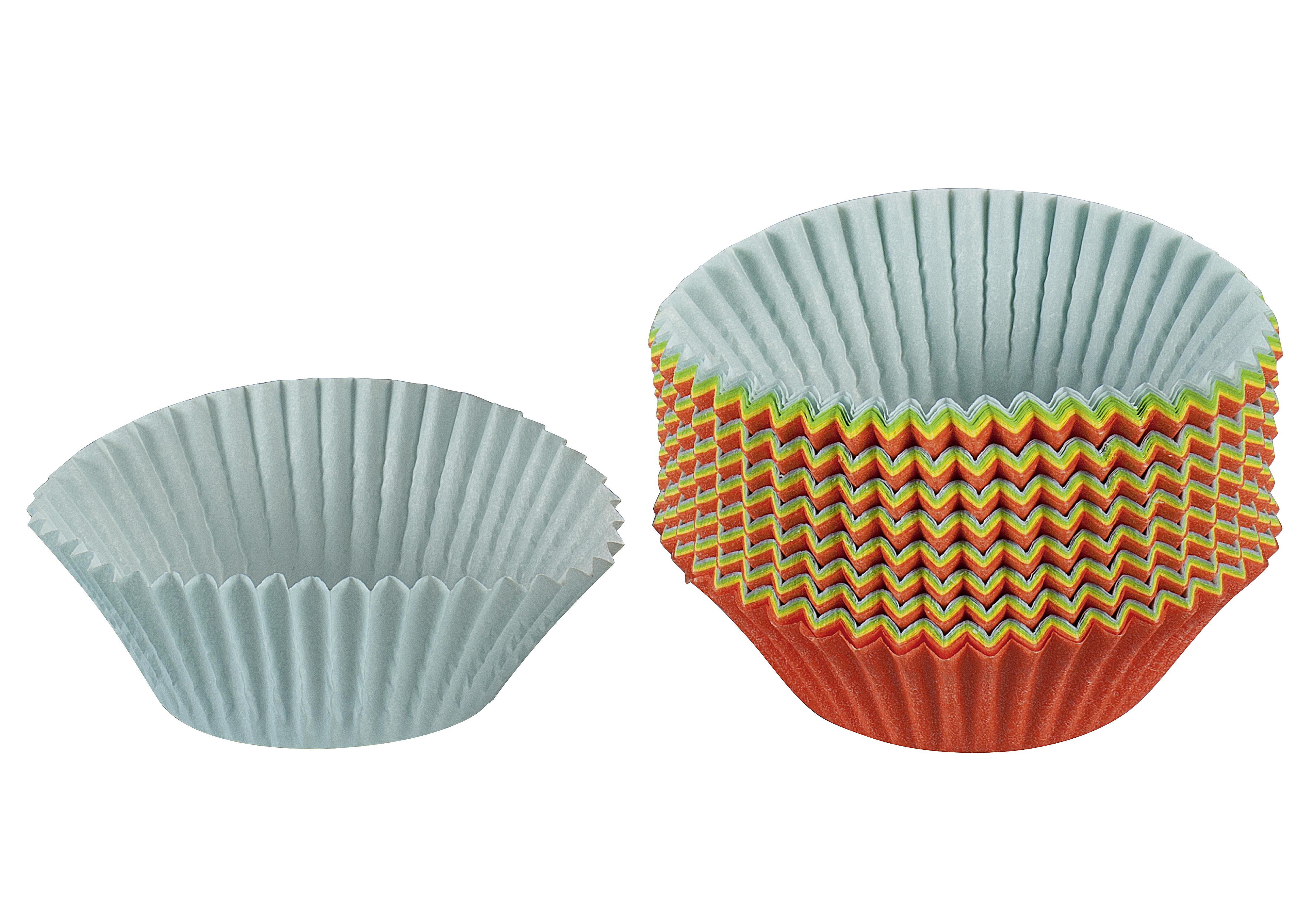 KAISER Muffin Papierbackförmchen bunt 150 St.