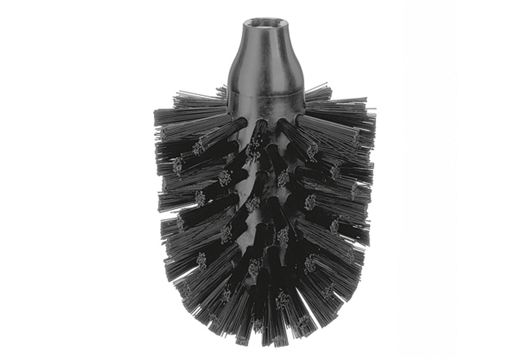 kela WC-Ersatz-Bürstenkopf La Brosse Kunststoff 12,6cm Ø8cm schwarz