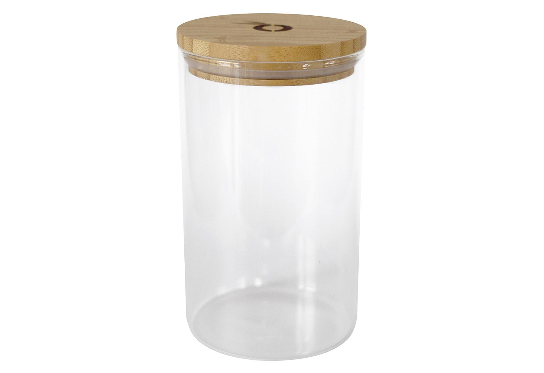 pandoo Vorratsglas mit Bambusdeckel