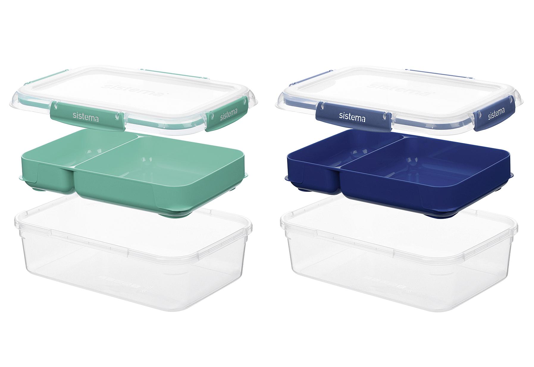 Sistema Lunchbox "Stax" 2-fach sortiert