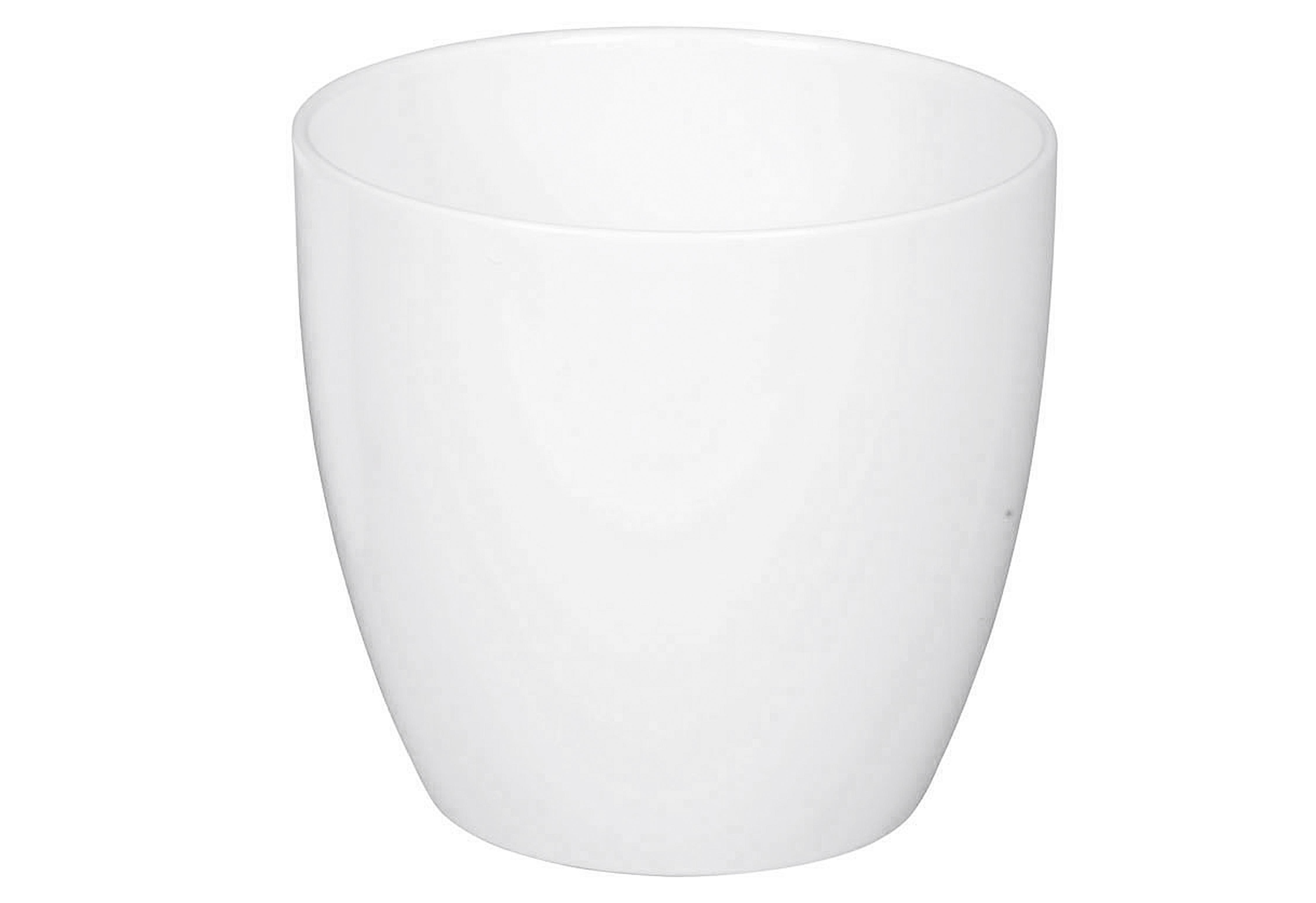 Scheurich Übertopf Alaska Keramik Ø22cm weiß