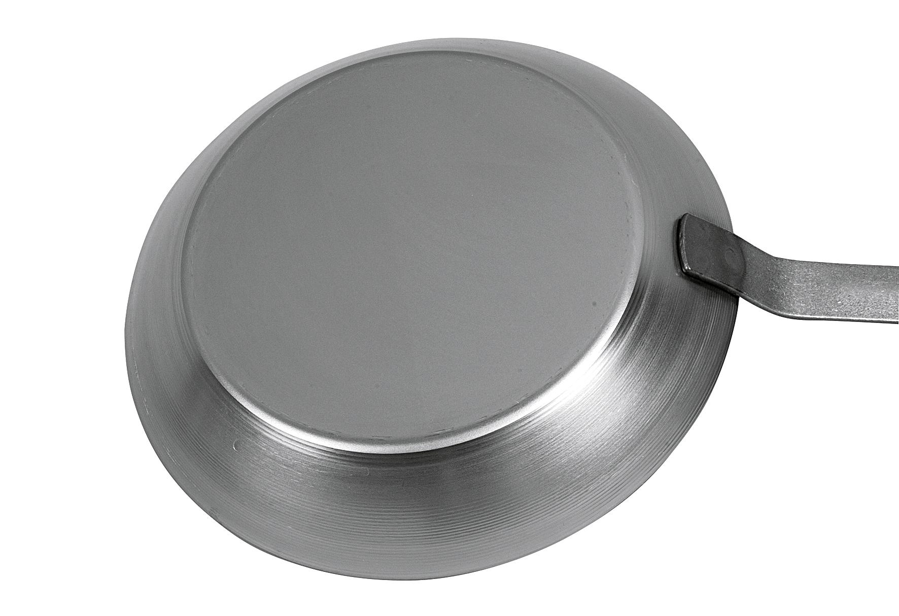 Turk Bratpfanne mit extra hohem Rand und flachem Stiel Ø28cm