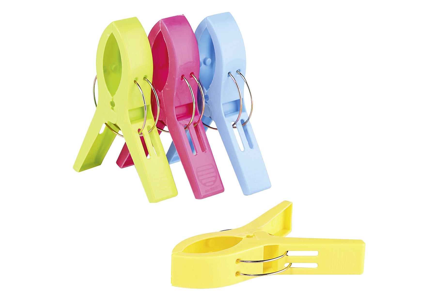 HI Strandtuch-Klammer XXL 4er Set