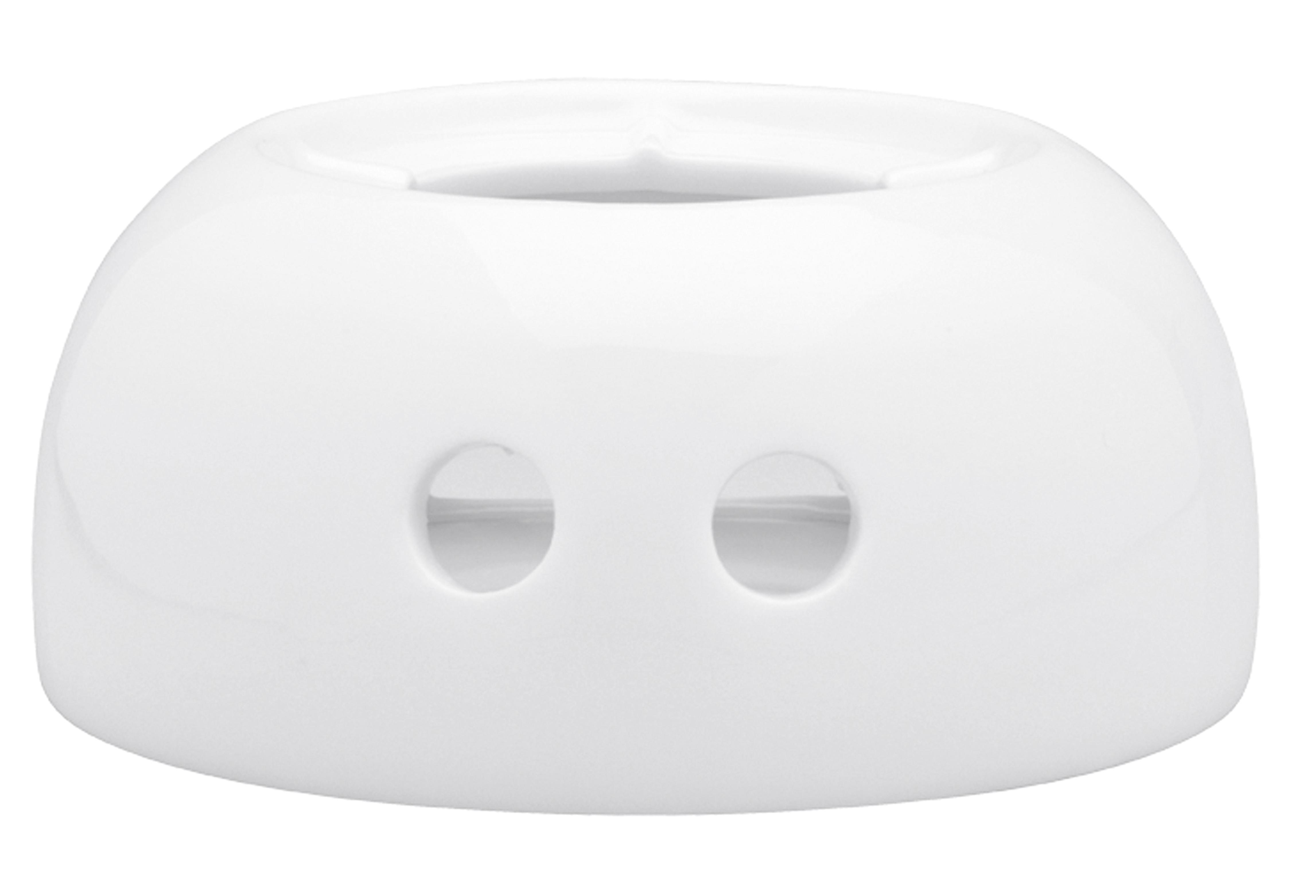 Retsch Stövchen Snack Ø 13,5 H 6,5 cm weiß