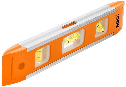 WOKIN Wasserwaage, Mini mit 3 Libellen, 22,5 cm