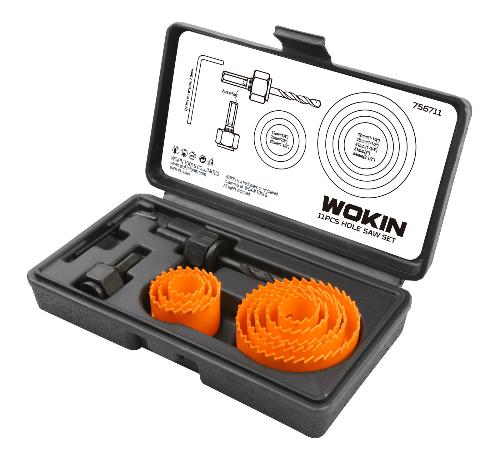 WOKIN Lochsägen-Set, 11-teilig