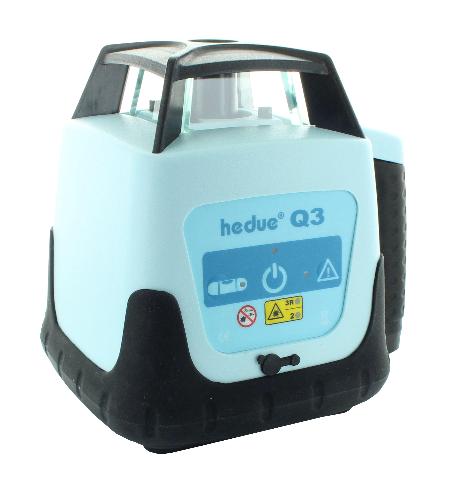 hedue Rotationslaser Q3 im systainer mit Empfänger E2