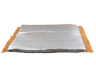 KAWO Butyl-Band BA 47 Dichtungsband auf Basis Butylkautschuk mit Alufolie Ausführung 60 x 1,5 mm