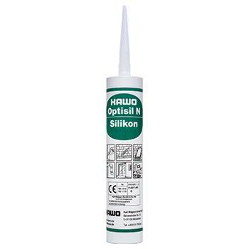 KAWO Optisil N Elastischer 1-K Silikon-Dichtstoff Farbe weiß