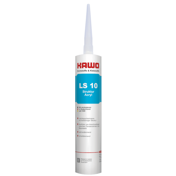 KAWO LS 10 Leichtspachtelmasse mit feinkörniger Struktur Farbe weiß