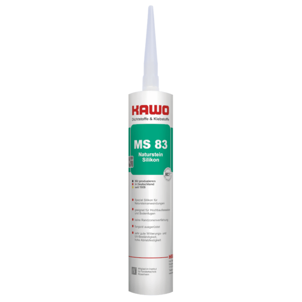 KAWO MS 83 Marmorsilikon Farbe anthrazit