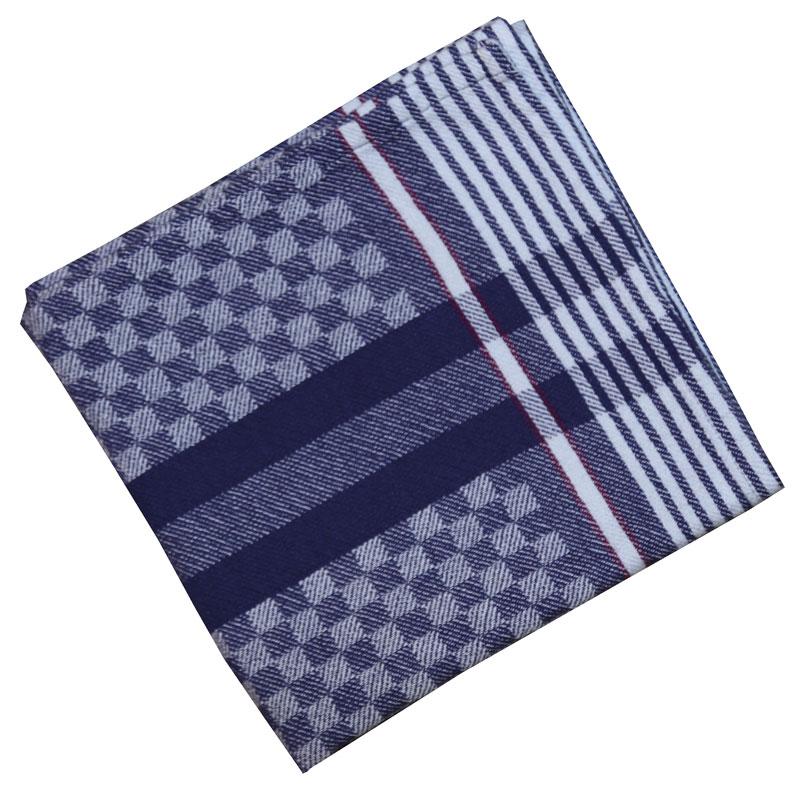 monkano Grubentuch blau/grau 45 x 90 cm