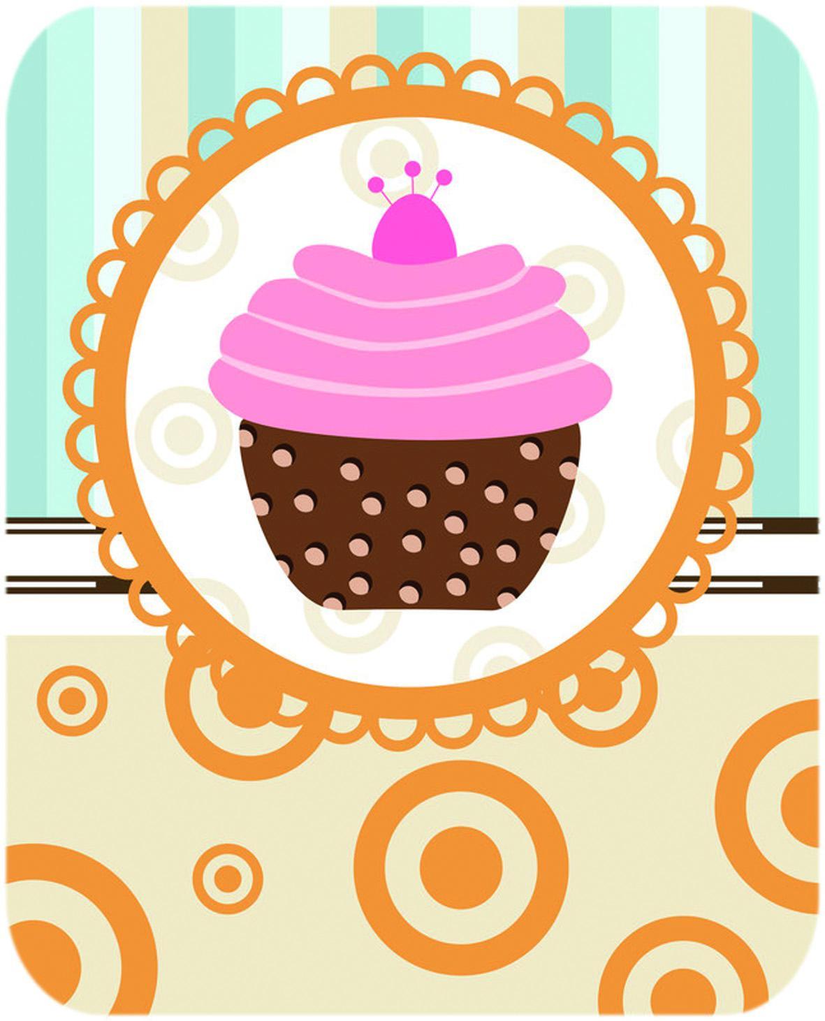 monkano Küchenmatte Cupcake