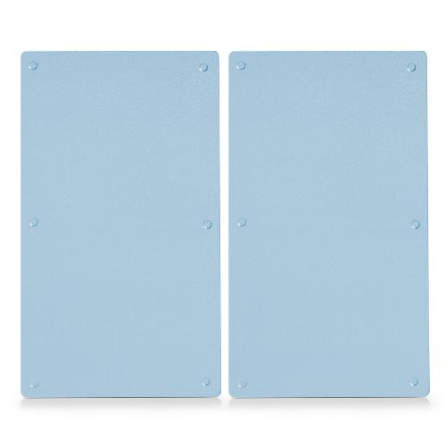 Zeller Present Herdabdeck-/Schneideplatten-Set, 2-tlg, Glas