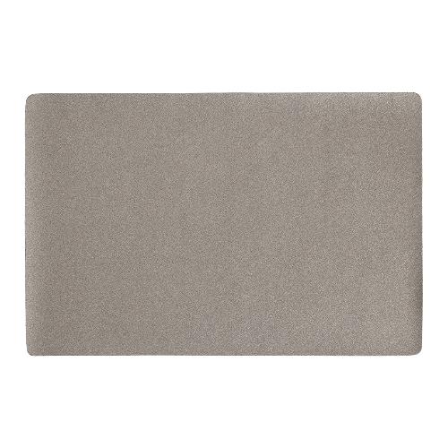 Zeller Present Platzset, Kunstleder, metallic taupe