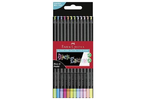Faber Castell Buntstifte Black Neo+Past 12er