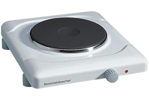ROMMELSBACHER Einzelkochplatte THL1597 eckig weiß