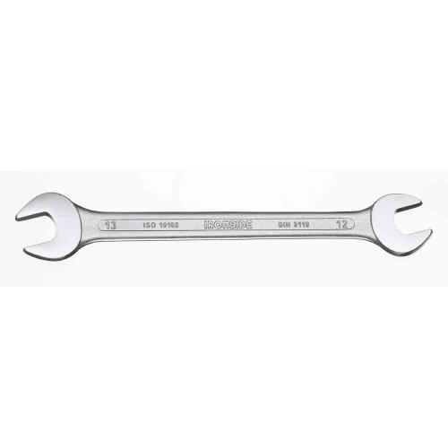 IRONSIDE Doppel-Maulschlüssel 18 x 19 mm Chrom-Vanadium-Stahl