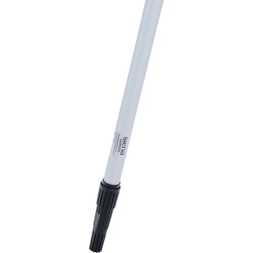 SIENA GARDEN Aluminium Teleskopstiel Länge: 1,5-3,0 m mit gebohrtem Kunststoffkonus