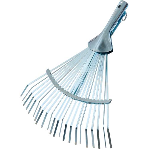 SIENA GARDEN Kombi-Fächerbesen verstellbar 22 Zinken,verzinkt
