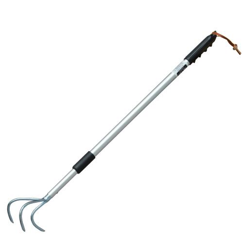 SIENA GARDEN Teleskop-Kleingrubber aus Leichtmetall