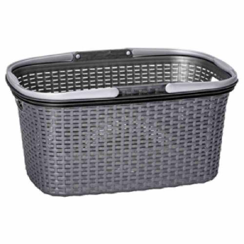 Rival Wäschekorb "Rattan-Design" 32 l 56 x 37 x 28 cm