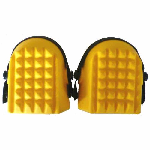 IRONSIDE Knieschoner, gelb aus Polyurethan Schalenform, mit Elastik-Bändern