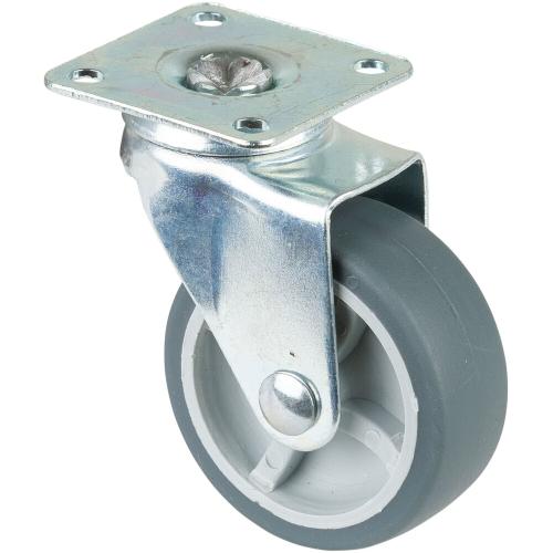 BS Rollen Lenkrolle Gummi 50 mm 47 x 47, 40 kg