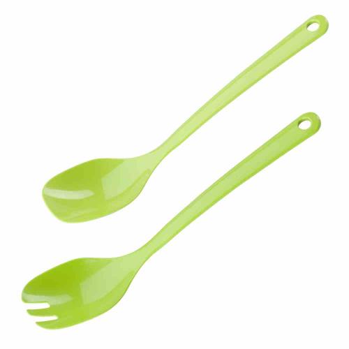 WACA Salatbesteck apfelgrün 31 cm 2-teilig