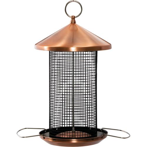 SIENA GARDEN Futtersäule für Nüsse, H 31 cm Kupfer-Serie