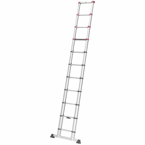 Hailo Teleskopleiter T80 Flexline 320 80 cm x 3,22 m (B x H) 150kg Aluminium eloxiert