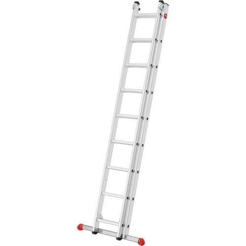 Hailo Aluminium-Schiebeleiter "S80 ProfiStep duo" 2 x 9 Sprossen