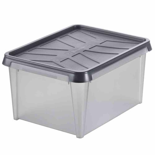 Orthex Box wasserdicht 33 l grau SmartStore Dry 31