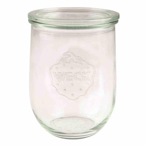 WECK Tulpenform-Glas 4er-Karton 1,5 l ohne Ringe und Klammern