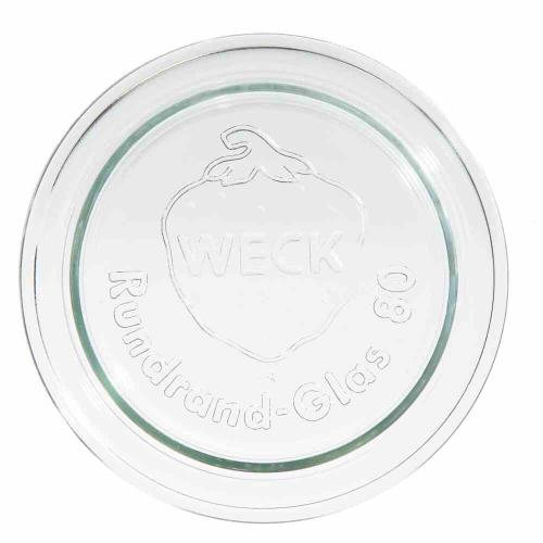 WECK Ersatzdeckel für Rundrand-Glas 80 mm einzeln