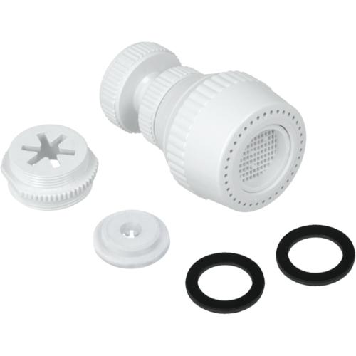 Metaltex Perl-Strahlregler weiß aus Kunststoff, auf Blisterkarte