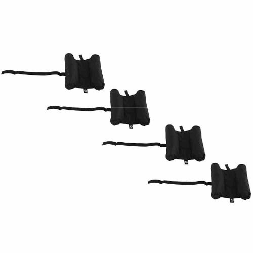 SIENA GARDEN Pavillon Beschwerer, 4er Set zum Befüllen mit Sand, universal einsetzbar