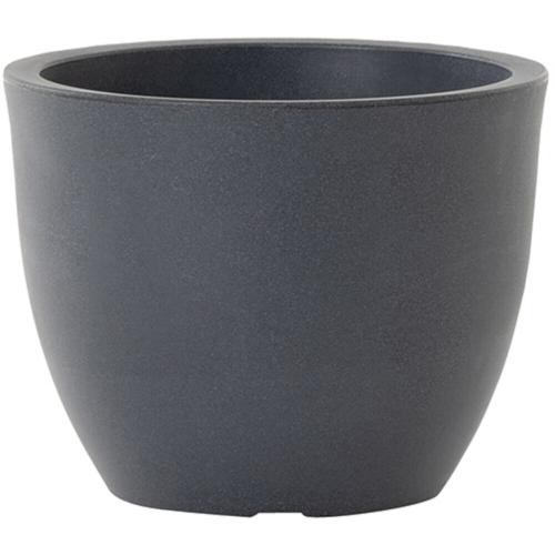 SIENA GARDEN Pflanzgefäß BRISTOL 30 anthrazit Ø 30 x 23 cm