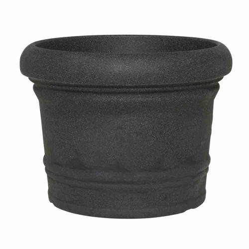 SIENA GARDEN Pflanzgefäß NORAH 60 anthrazit Ø 60 x 45 cm