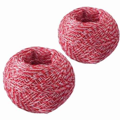 WESTMARK Grill-/Bratenschnur rot/weiß 60 m