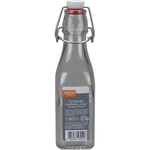 SIENA HOME Bügelflasche "Cucinare" 250 ml vierkant