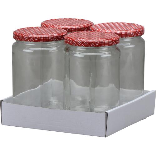 SIENA HOME Sturzgläser "Cucinare" 4er-Tray, 720 ml TO 82 mm