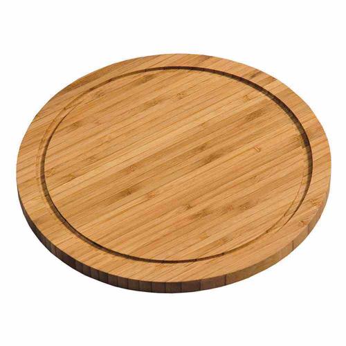 KESPER Fleischteller Bambus mit Saftrille 25 cm