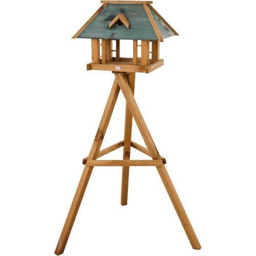 SIENA GARDEN Vogelhaus GRÜNFINK mit Ständer Kiefer FSC® 100 %