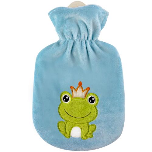 Sänger Wärmflasche 0,8 l, Froschkönig Bezug