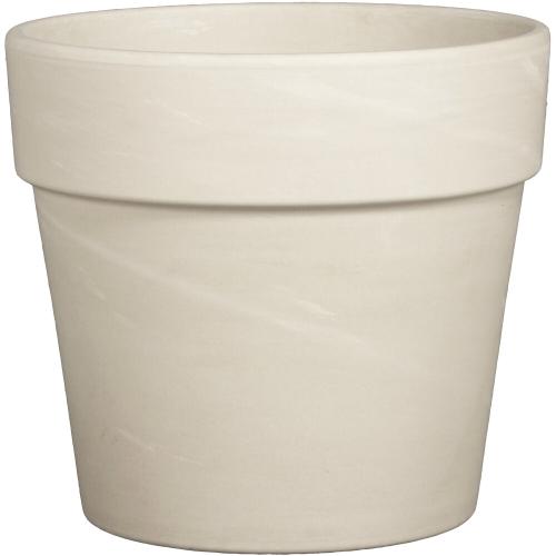 SPANG Pflanzkübel Calima granit Ø 31 cm, mit Loch imprägniert